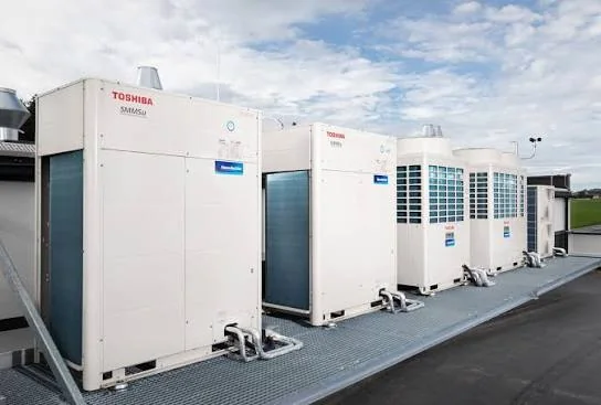 Unità esterne VRF installate in copertura